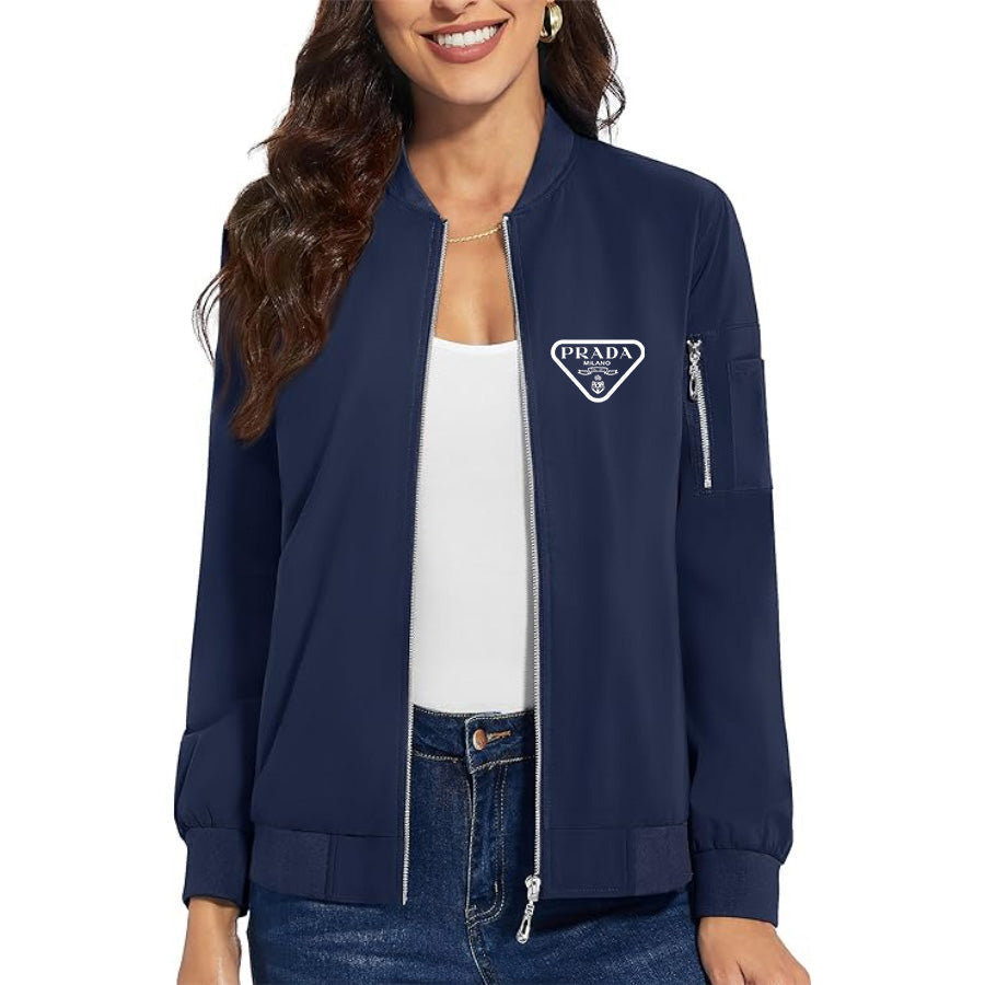 Women's Prada Premium Bomber Jacket Outerwear