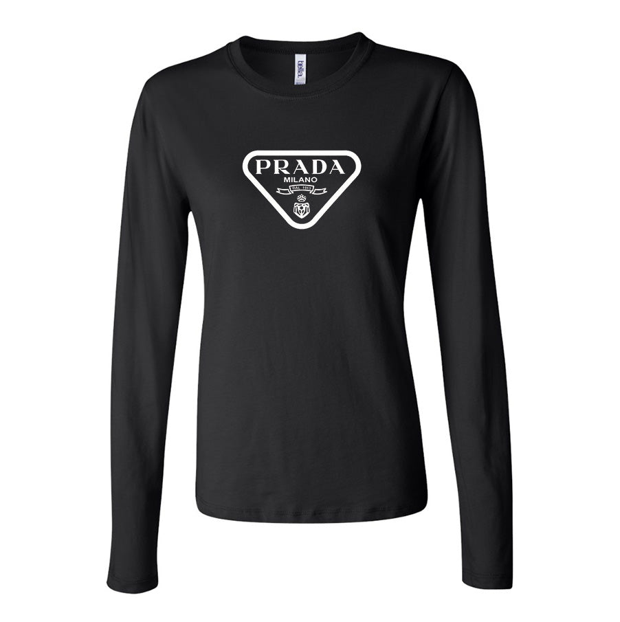 Women's Prada Long Sleeve T-Shirt
