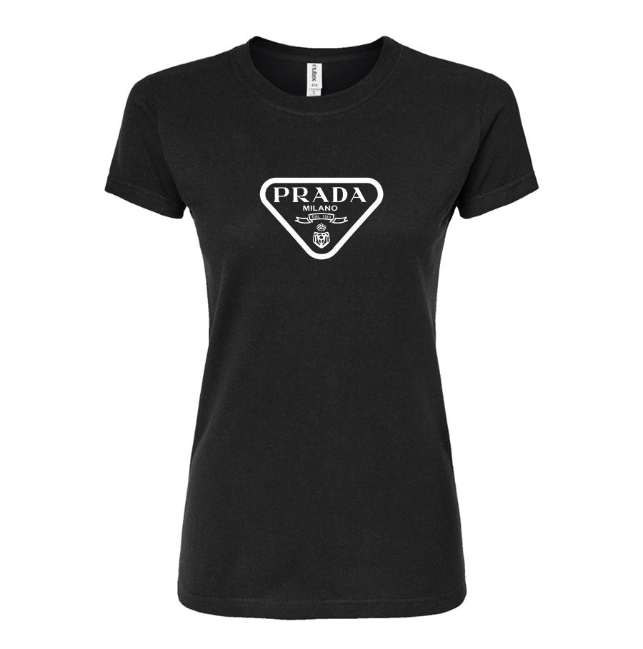 Women's Prada Round Neck T-Shirt