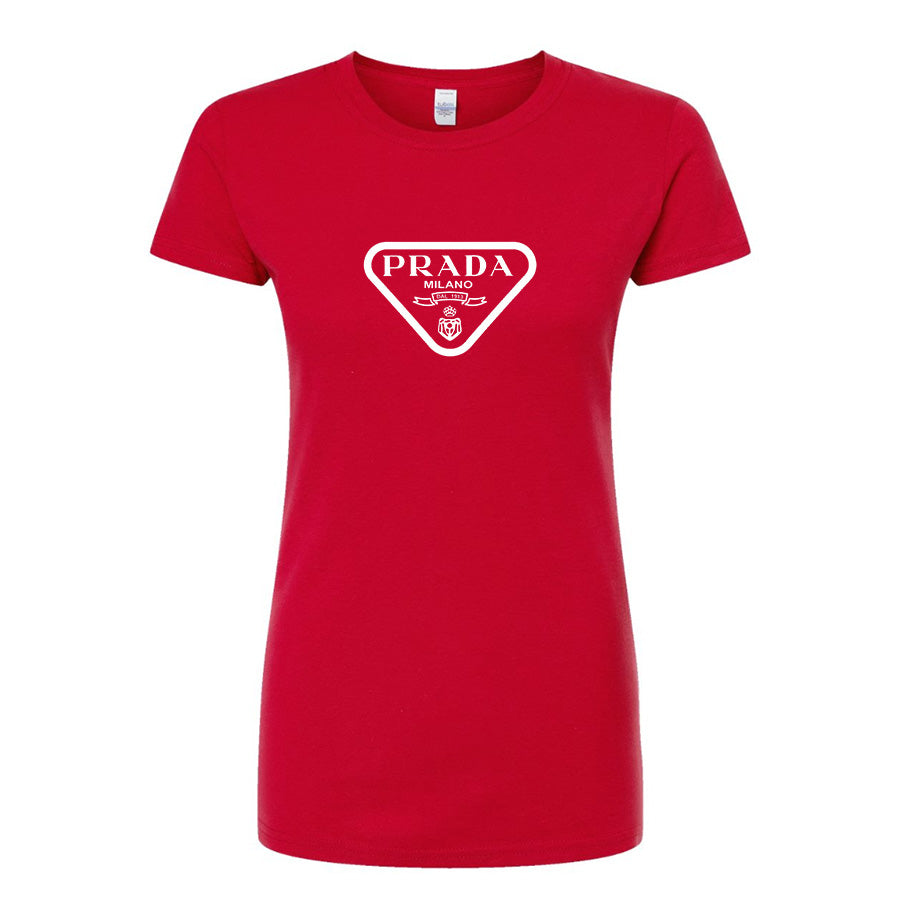 Women's Prada Round Neck T-Shirt