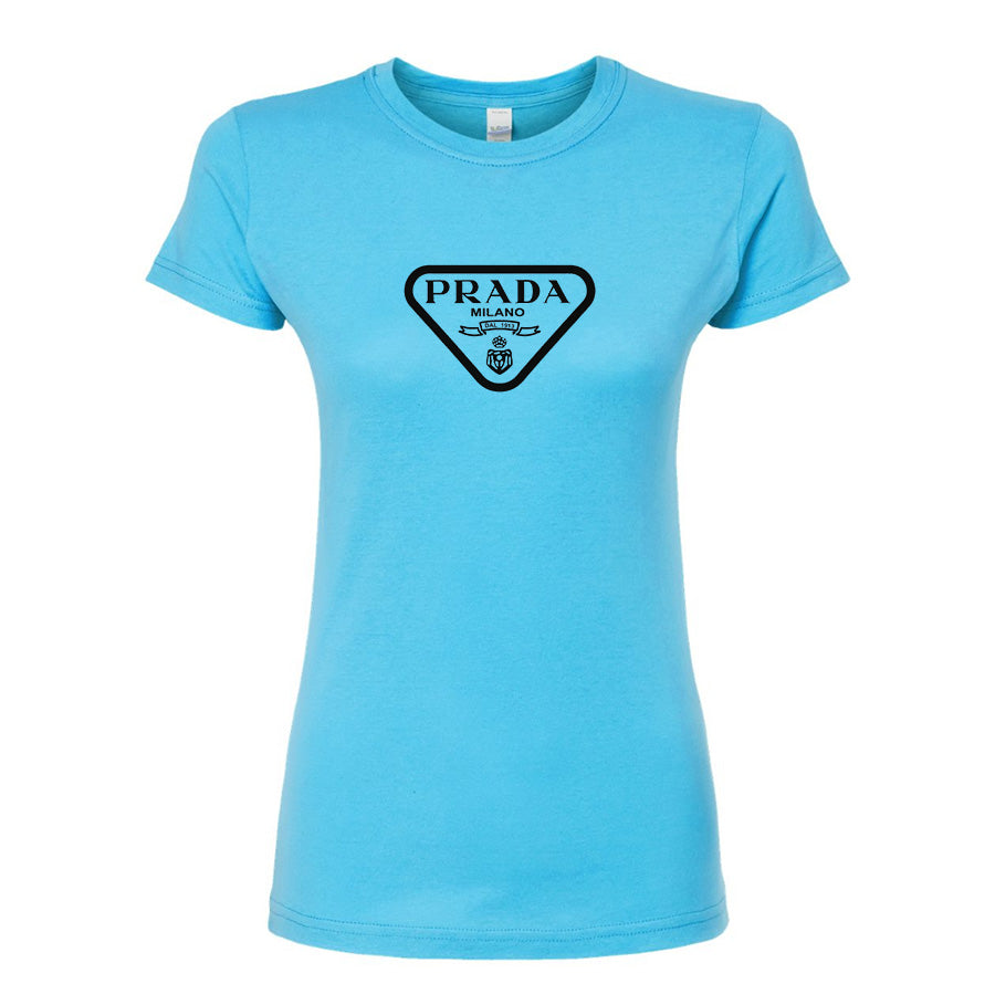 Women's Prada Round Neck T-Shirt