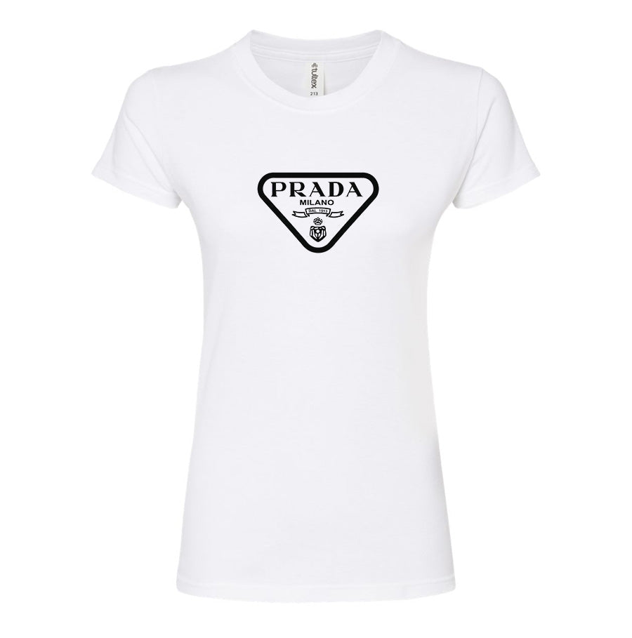 Women's Prada Round Neck T-Shirt