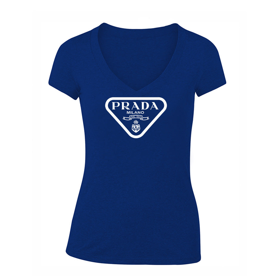 Women's Prada V Neck T-Shirt