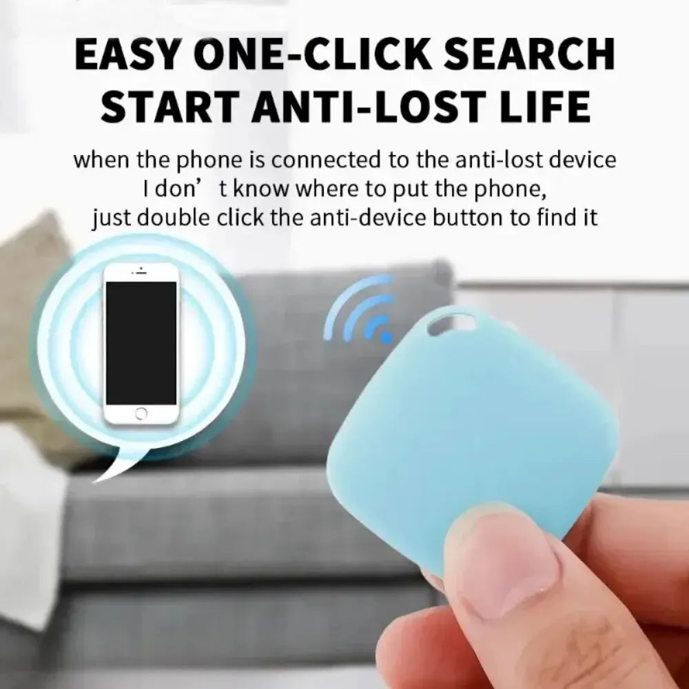 Mini Bluetooth 5.0 GPS Tracker – Smart Anti-Lost Device for Pets, Kids, Bags, Wallets, and Keys