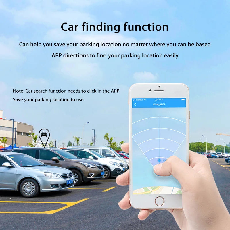 Smart Mini GPS Tracker – Key, Kids, Bag, Pet Locator & Bluetooth Anti-Lost Device for iOS/Android