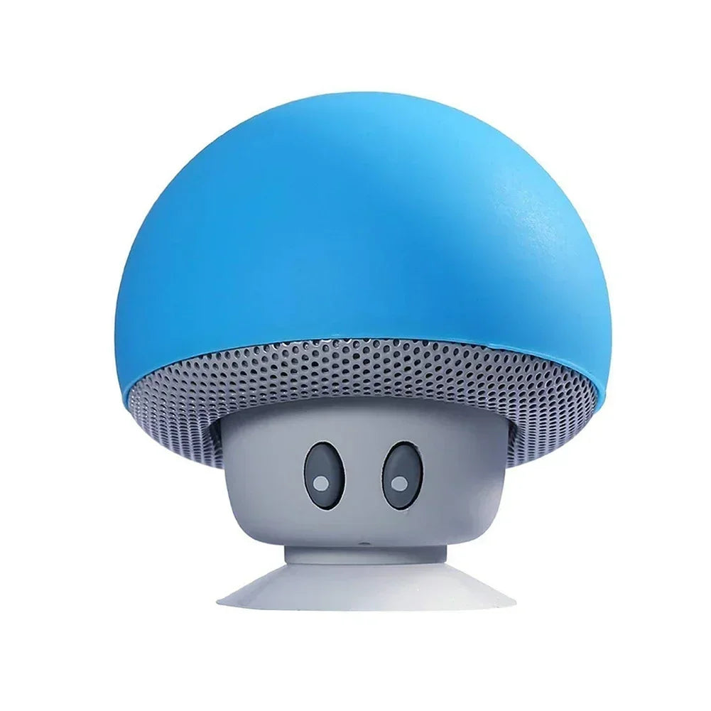 Portable Wireless Bluetooth Speaker with 30ft Range, Bass Subwoofer & Suction Cup – Ideal for Cycling, Picnics, and Outdoor Use