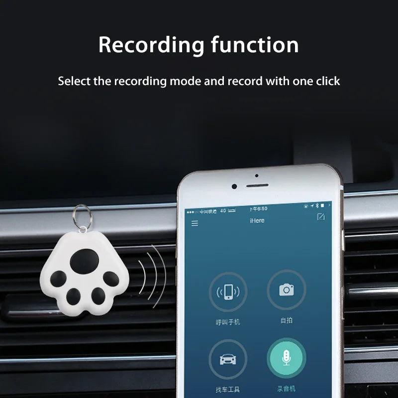 Smart Mini GPS Tracker – Key, Kids, Bag, Pet Locator & Bluetooth Anti-Lost Device for iOS/Android