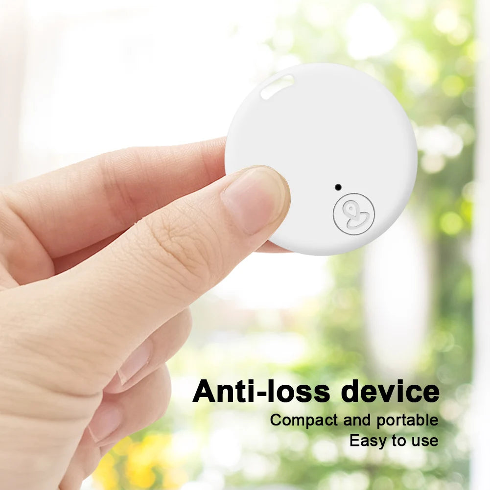 Compact Bluetooth GPS Tracker & Smart Tag – Anti-Lost Device for Keys, Wallets, Bags, and More