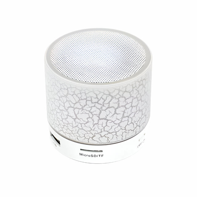 Portable Bluetooth Mini Speaker with Colorful LED Lights | Wireless, TF Card & USB Support | Deep Bass Subwoofer for PC & Phone