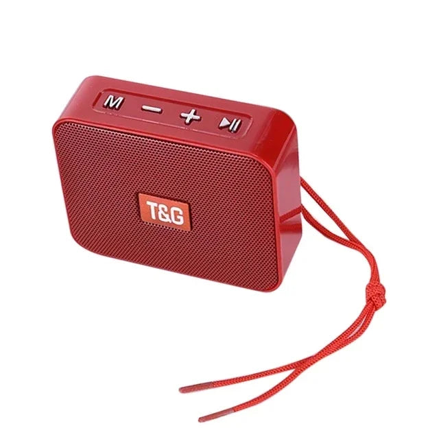 Portable Bluetooth Speaker – Mini Wireless Boombox with Deep Bass, USB/TF/AUX, FM Radio & Outdoor Loudspeaker