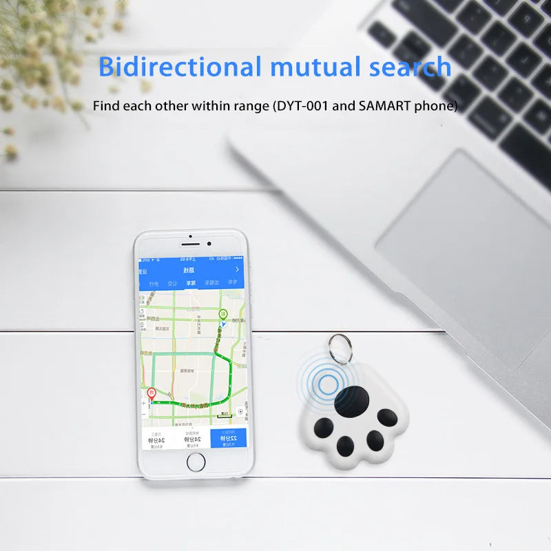 Smart Mini GPS Tracker – Key, Kids, Bag, Pet Locator & Bluetooth Anti-Lost Device for iOS/Android
