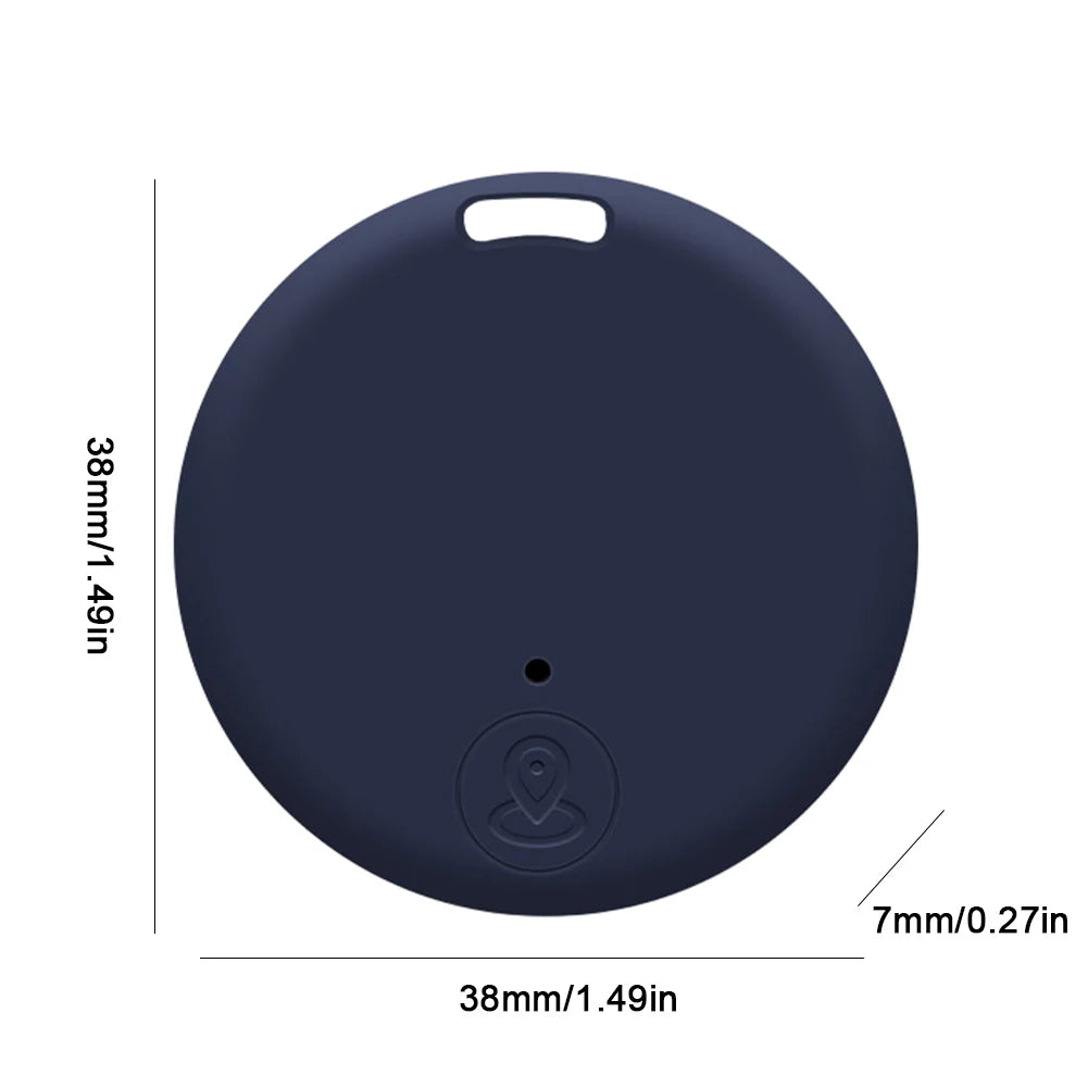Compact Bluetooth GPS Tracker & Smart Tag – Anti-Lost Device for Keys, Wallets, Bags, and More