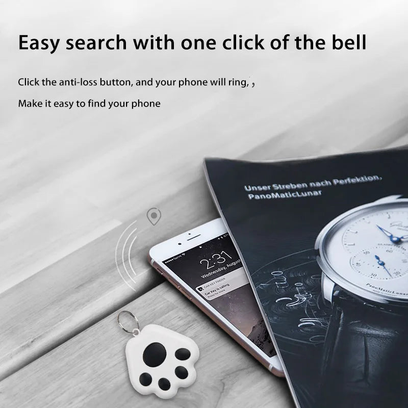 Smart Mini GPS Tracker – Key, Kids, Bag, Pet Locator & Bluetooth Anti-Lost Device for iOS/Android