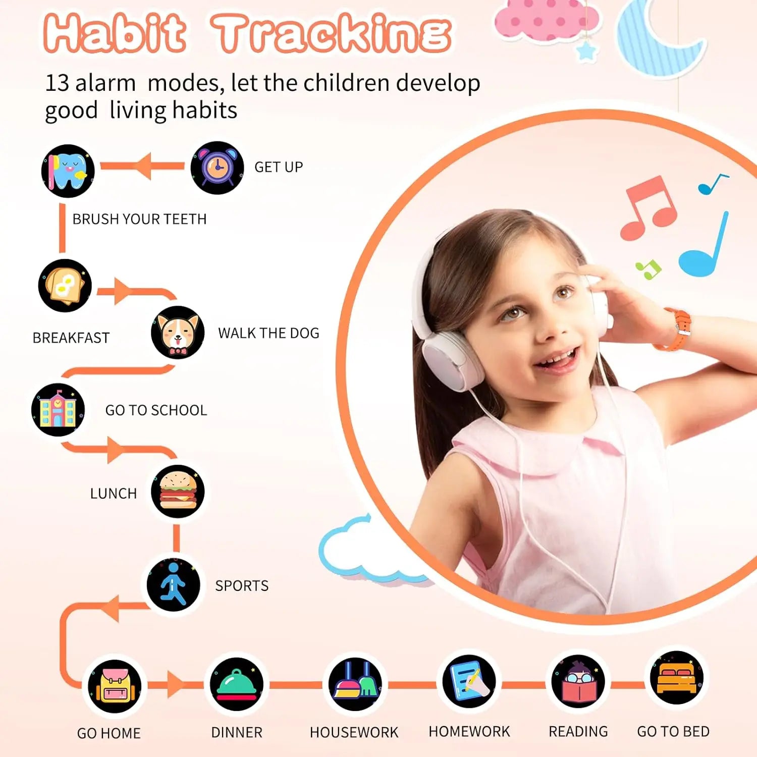 Multifunctional Kids Smart Watch for Ages 5-12 - 26 Games, Camera, Music Player, Pedometer & More - Perfect Gift for Boys and Girls