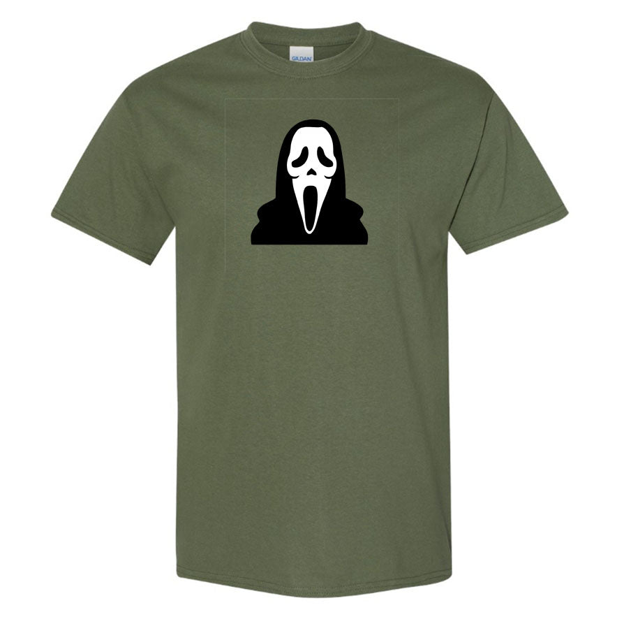 Men's Scream Ghostface Cotton T-Shirt