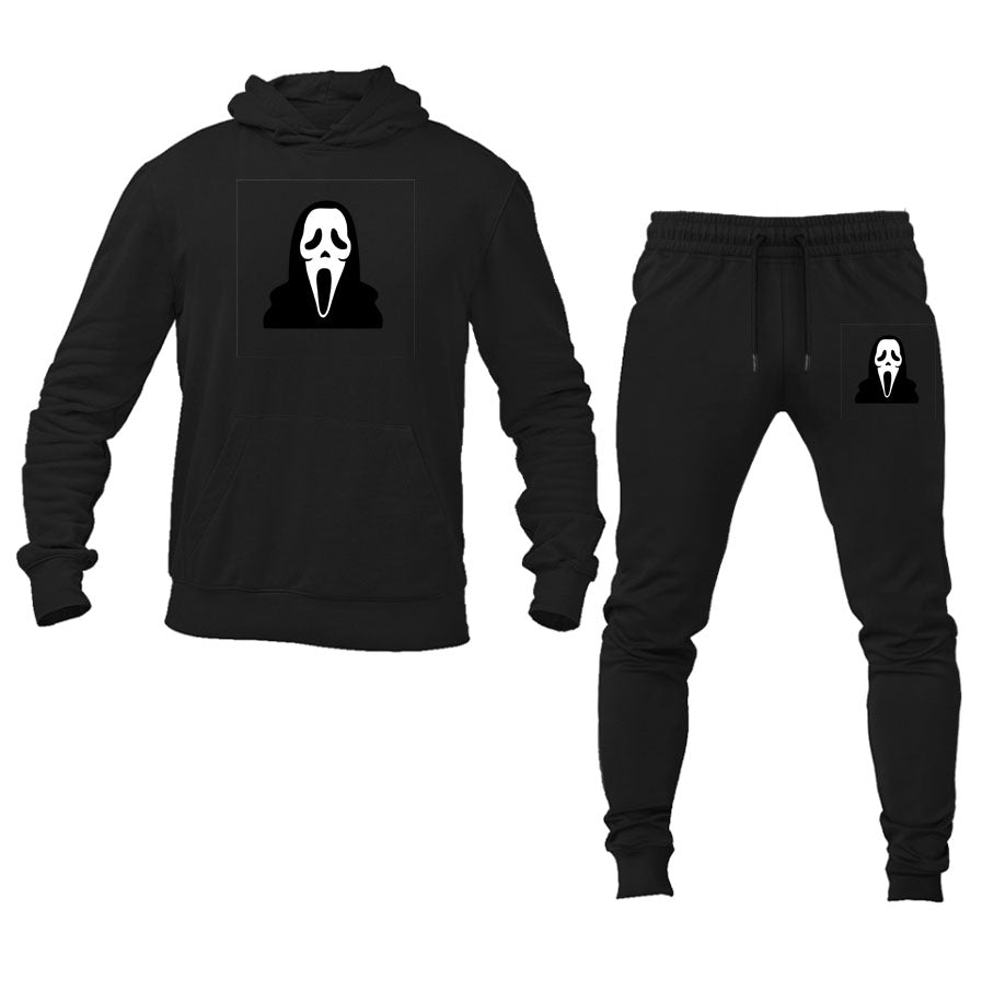 Men's Scream Ghostface Hoodie Joggers Set