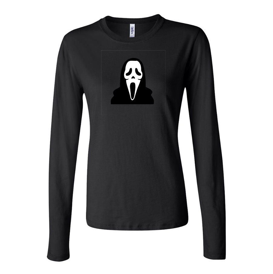 Women's Scream Ghostface Long Sleeve T-Shirt