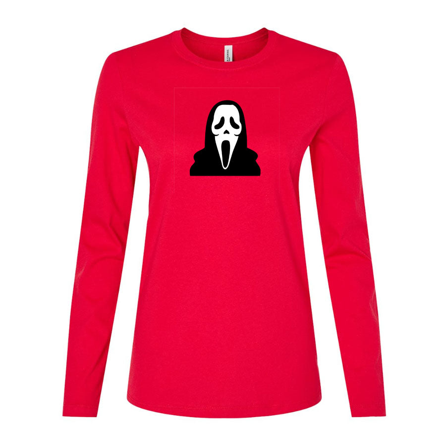 Women's Scream Ghostface Long Sleeve T-Shirt