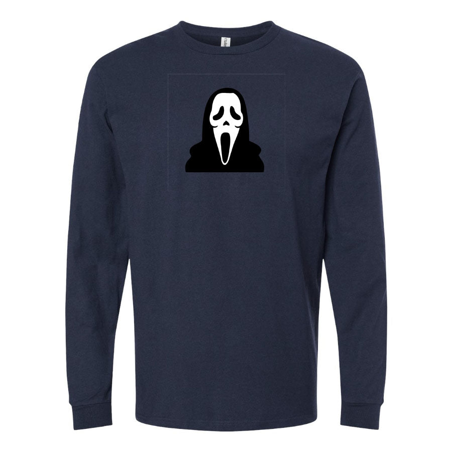 Youth Kids Scream Ghostface Long Sleeve T-Shirt