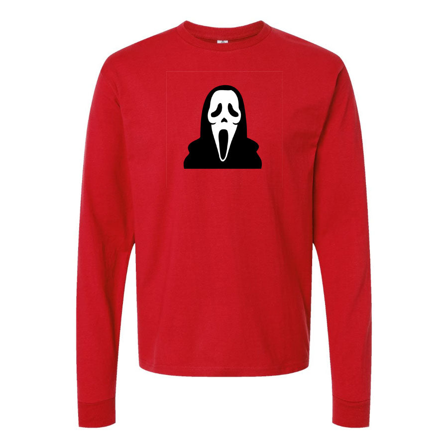 Youth Kids Scream Ghostface Long Sleeve T-Shirt