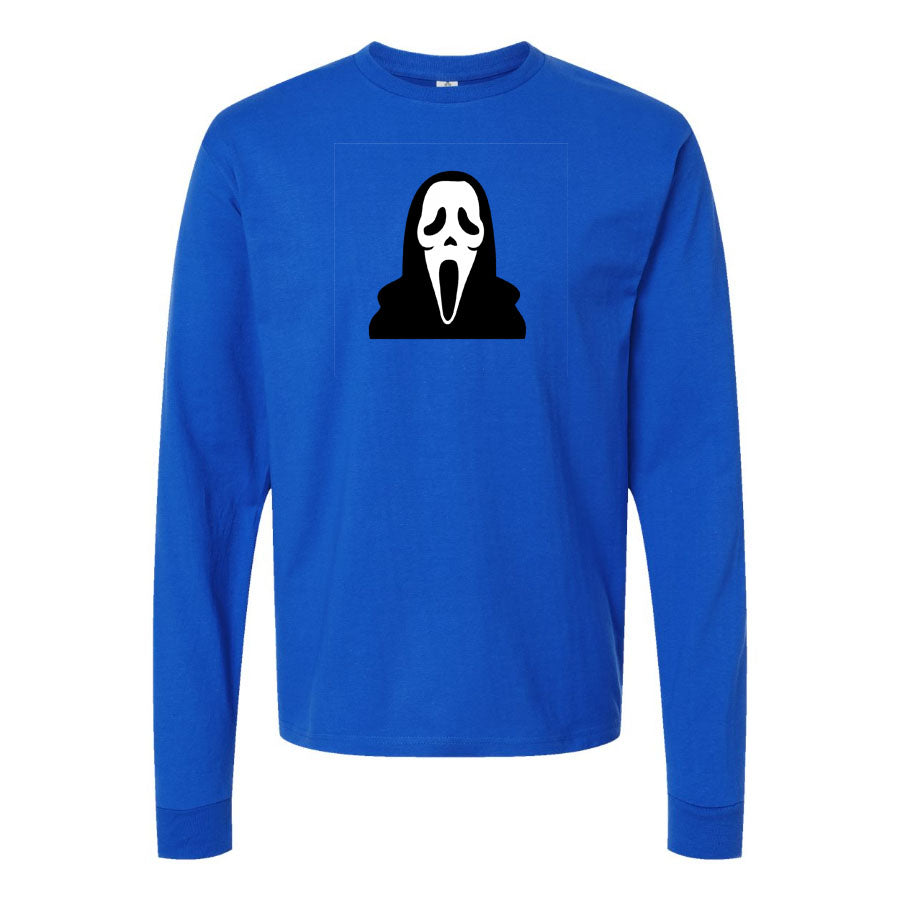 Youth Kids Scream Ghostface Long Sleeve T-Shirt