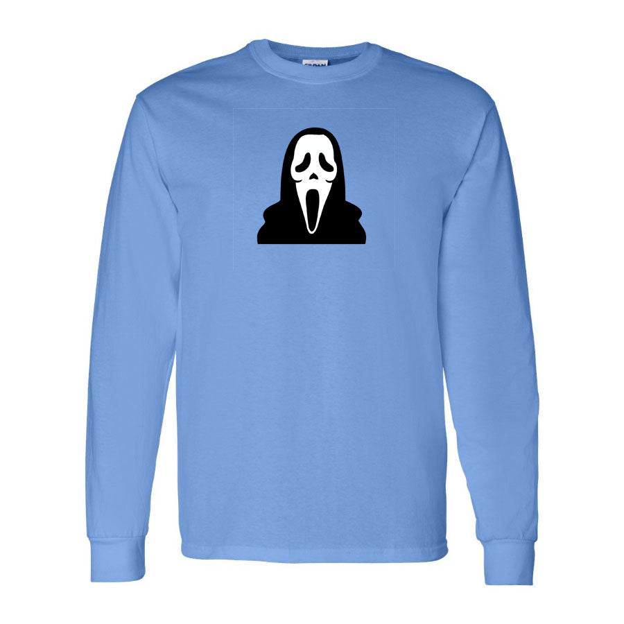 Youth Kids Scream Ghostface Long Sleeve T-Shirt