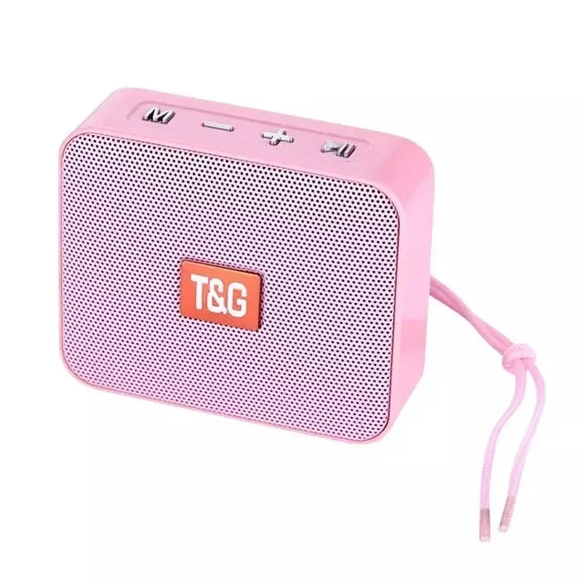 Portable Bluetooth Speaker – Mini Wireless Boombox with Deep Bass, USB/TF/AUX, FM Radio & Outdoor Loudspeaker