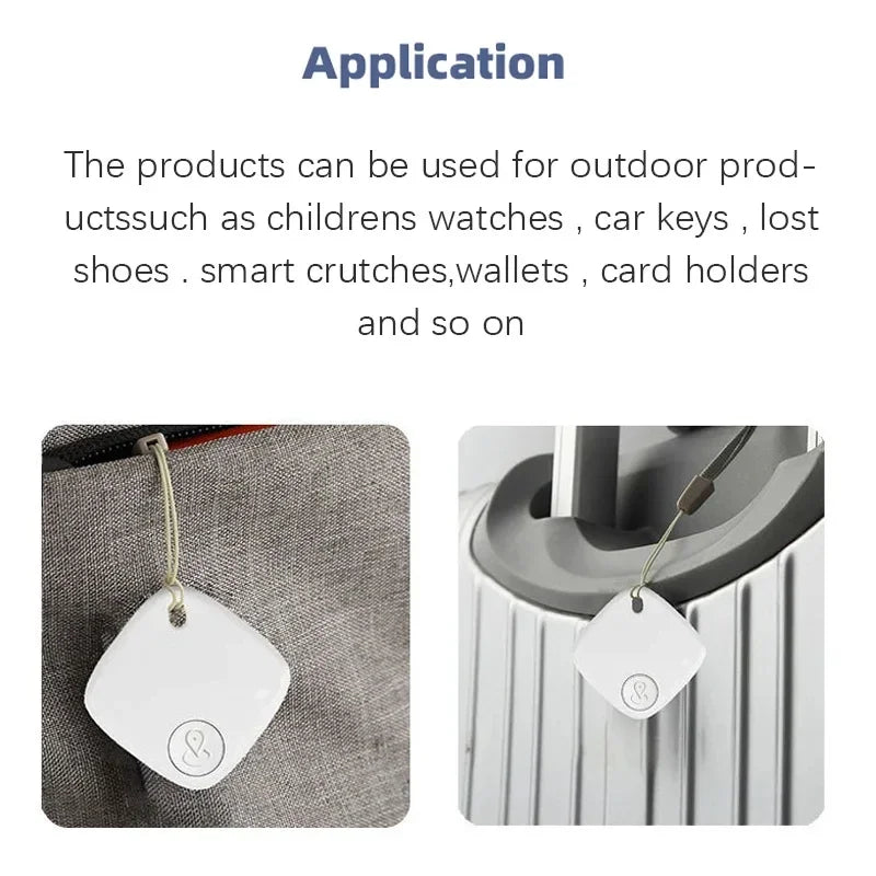 Mini Bluetooth GPS Tracker Compatible with Apple Find My - Anti-Lost Smart Tag for Kids, Pets, Wallets & More