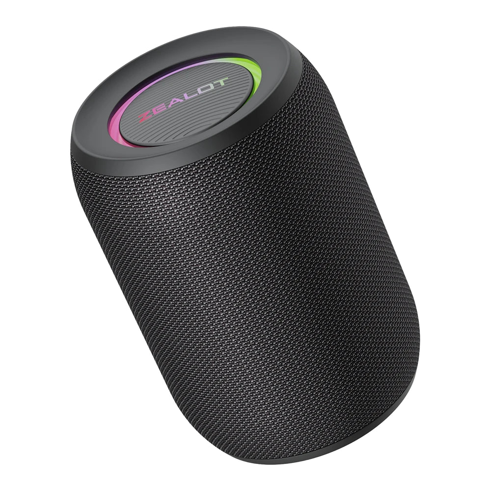 Bluetooth Speaker – Powerful Bass, LED Light, Waterproof Design, Outdoor HiFi Sound with Subwoofer