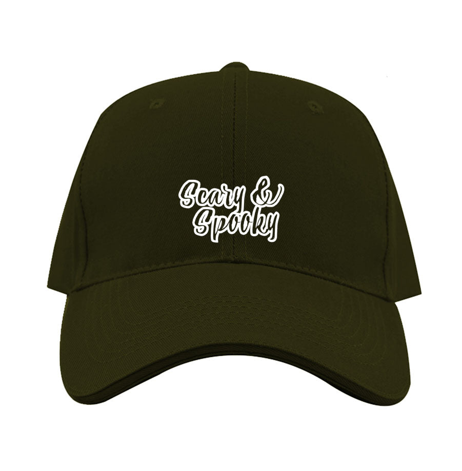 Scary & Spooky Dad Baseball Cap Hat