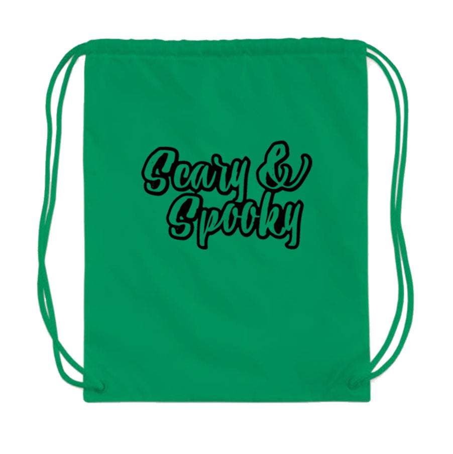 Scary & Spooky Drawstring Bag