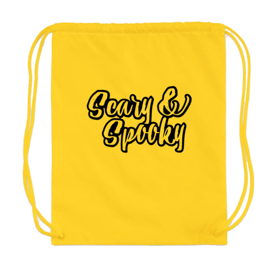 Scary & Spooky Drawstring Bag