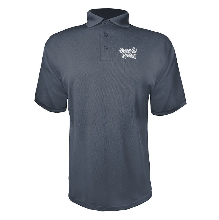 Men's Scary & Spooky Polyester Polo