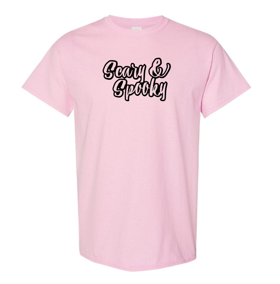 Men's Scary & Spooky Cotton T-Shirt