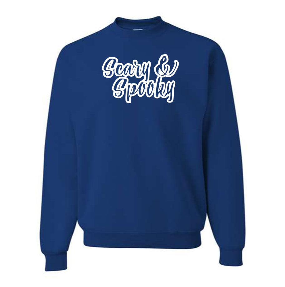 Men's Scary & Spooky Crewneck Sweatshirt