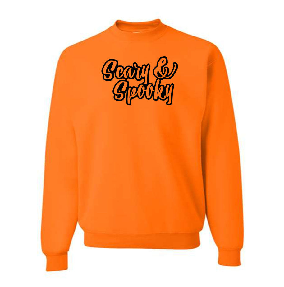 Men's Scary & Spooky Crewneck Sweatshirt