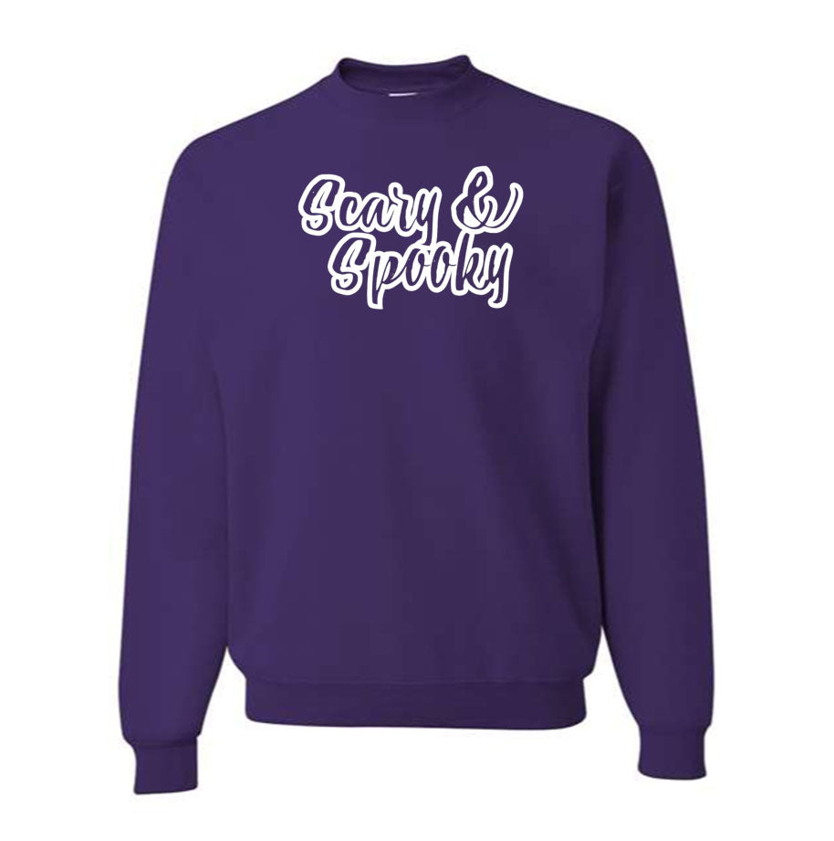 Men's Scary & Spooky Crewneck Sweatshirt