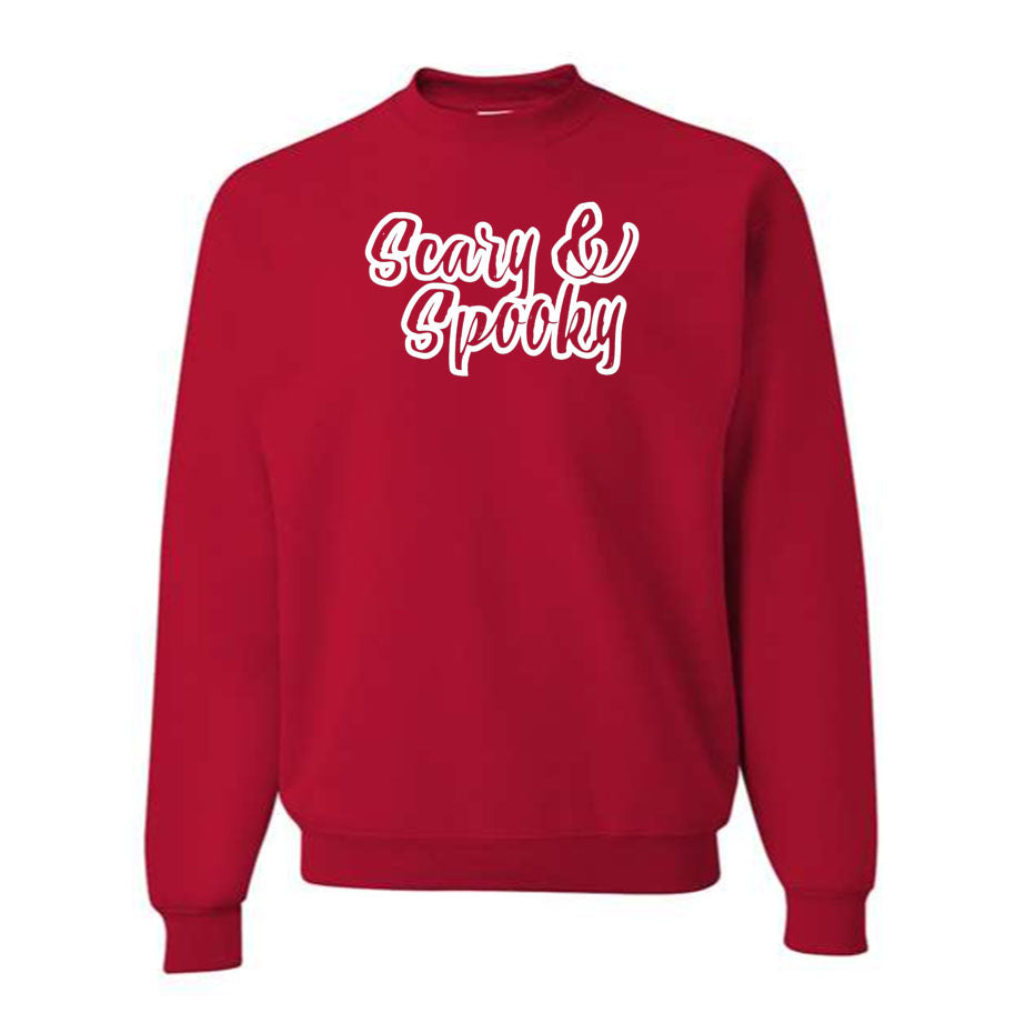 Men's Scary & Spooky Crewneck Sweatshirt