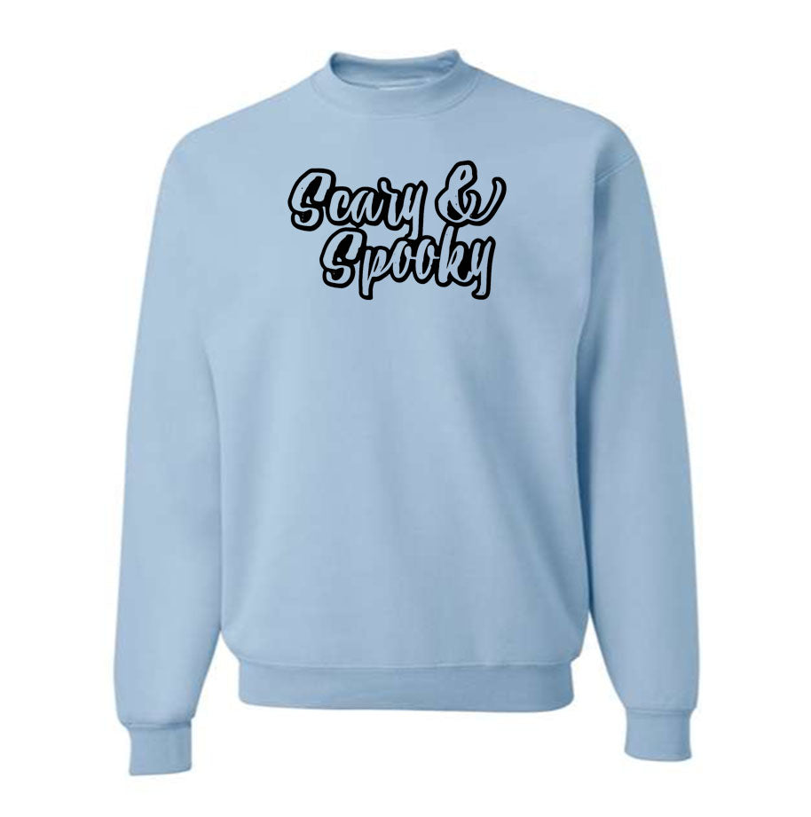 Men's Scary & Spooky Crewneck Sweatshirt