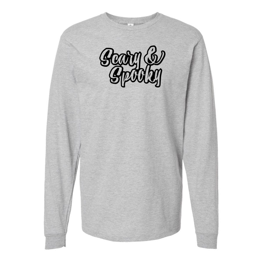 Men's Scary & Spooky Long Sleeve T-Shirt
