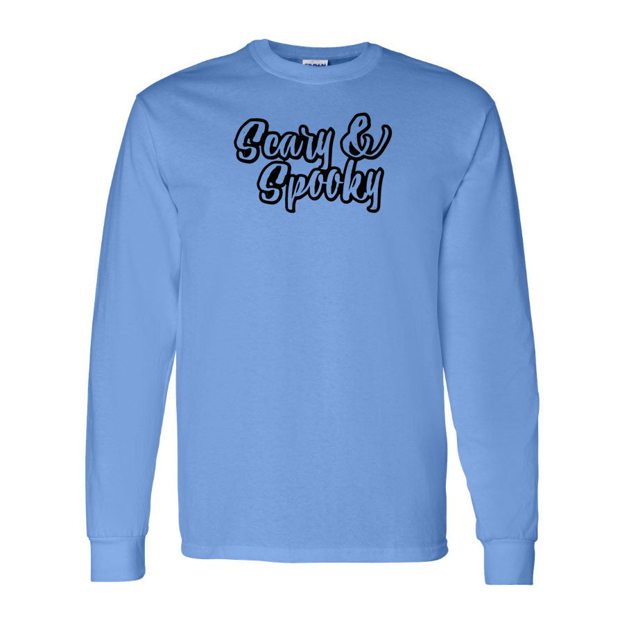 Men's Scary & Spooky Long Sleeve T-Shirt