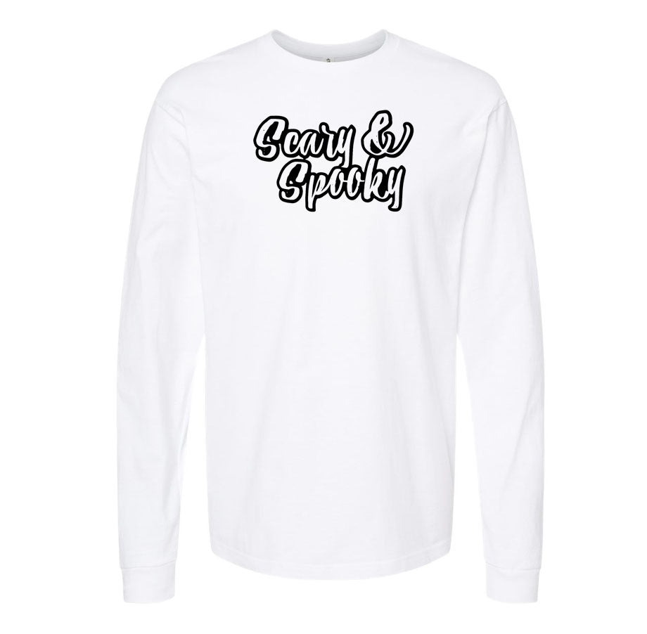 Men's Scary & Spooky Long Sleeve T-Shirt
