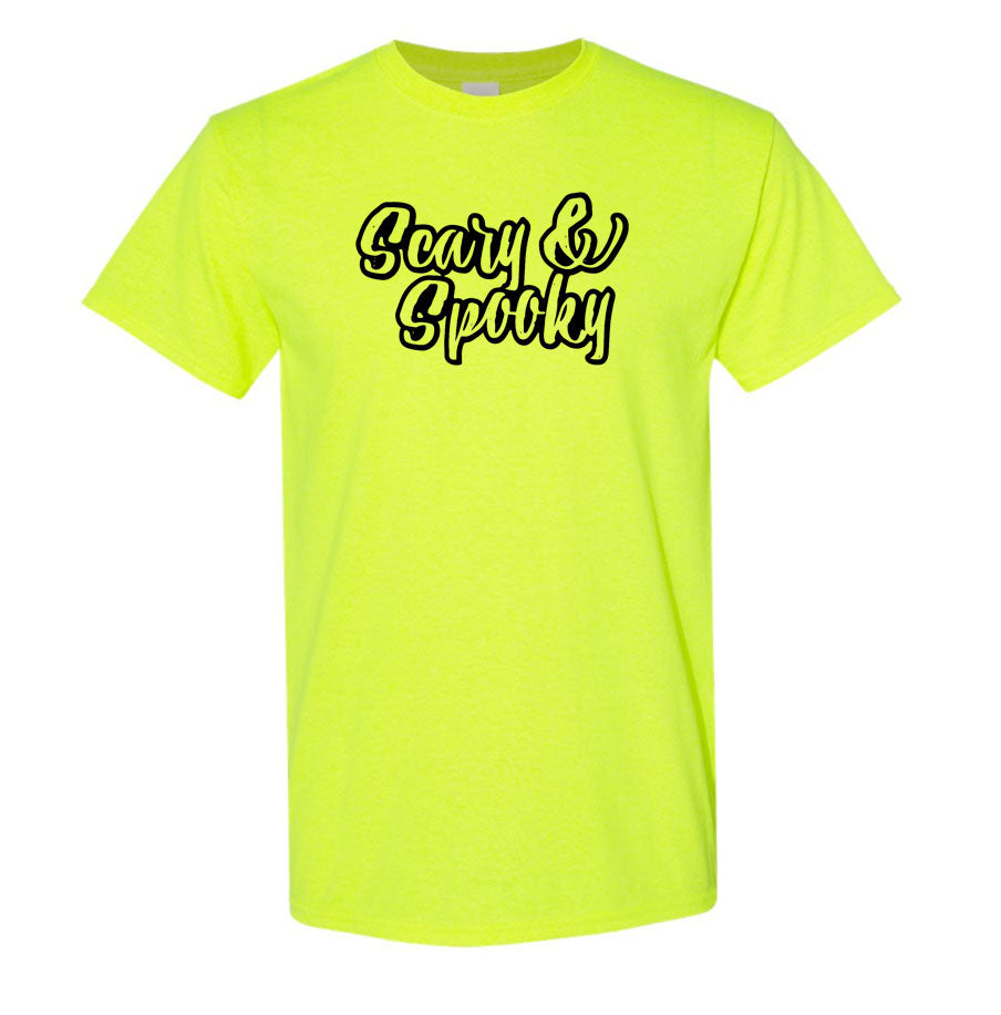 Youth Kids Scary & Spooky Cotton T-Shirt