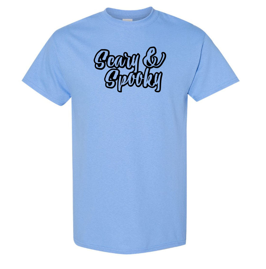 Youth Kids Scary & Spooky Cotton T-Shirt