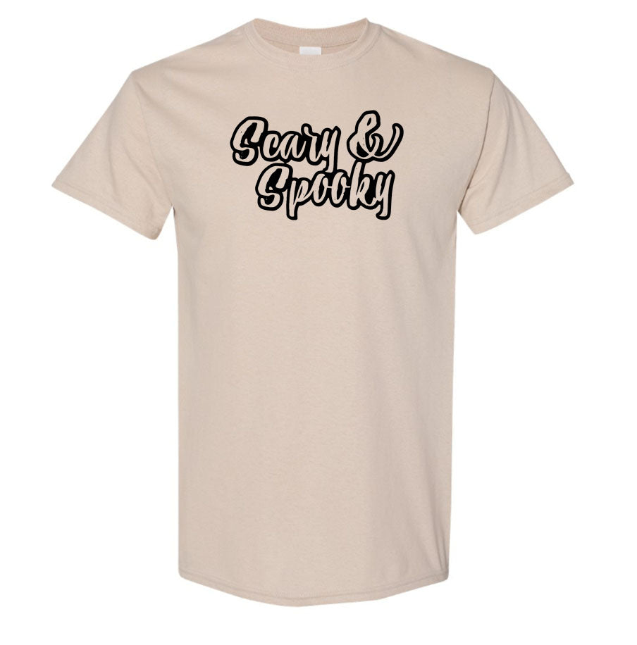 Youth Kids Scary & Spooky Cotton T-Shirt