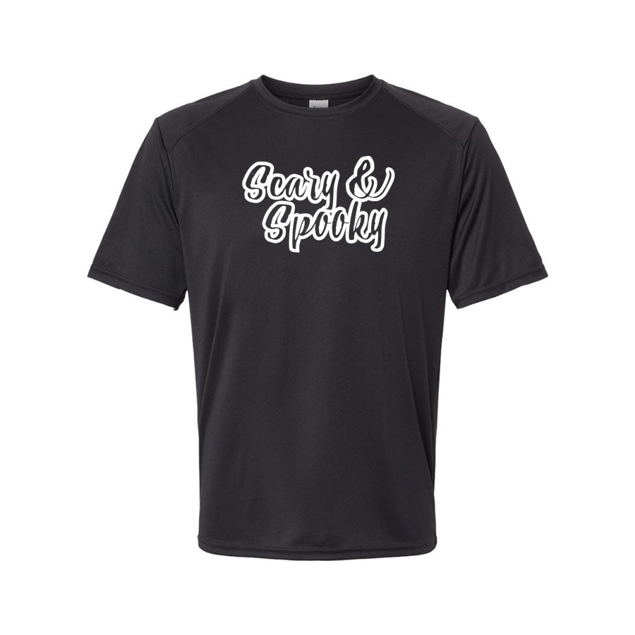 Youth Kids Scary & Spooky Polyester T-Shirt