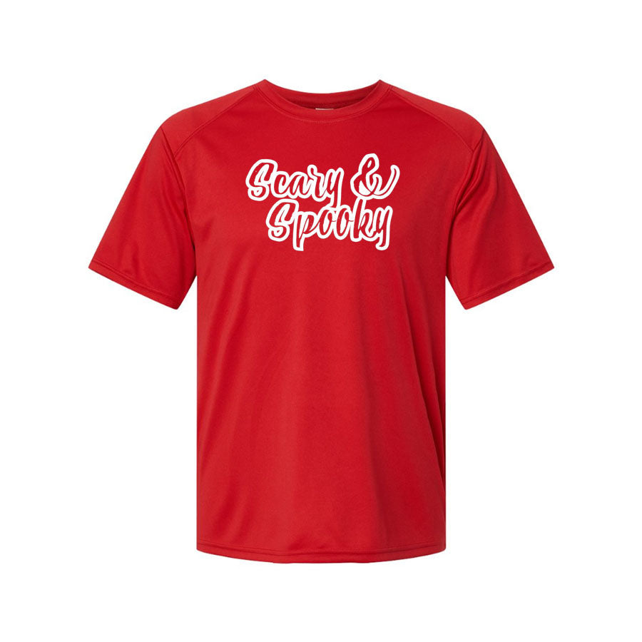 Youth Kids Scary & Spooky Polyester T-Shirt