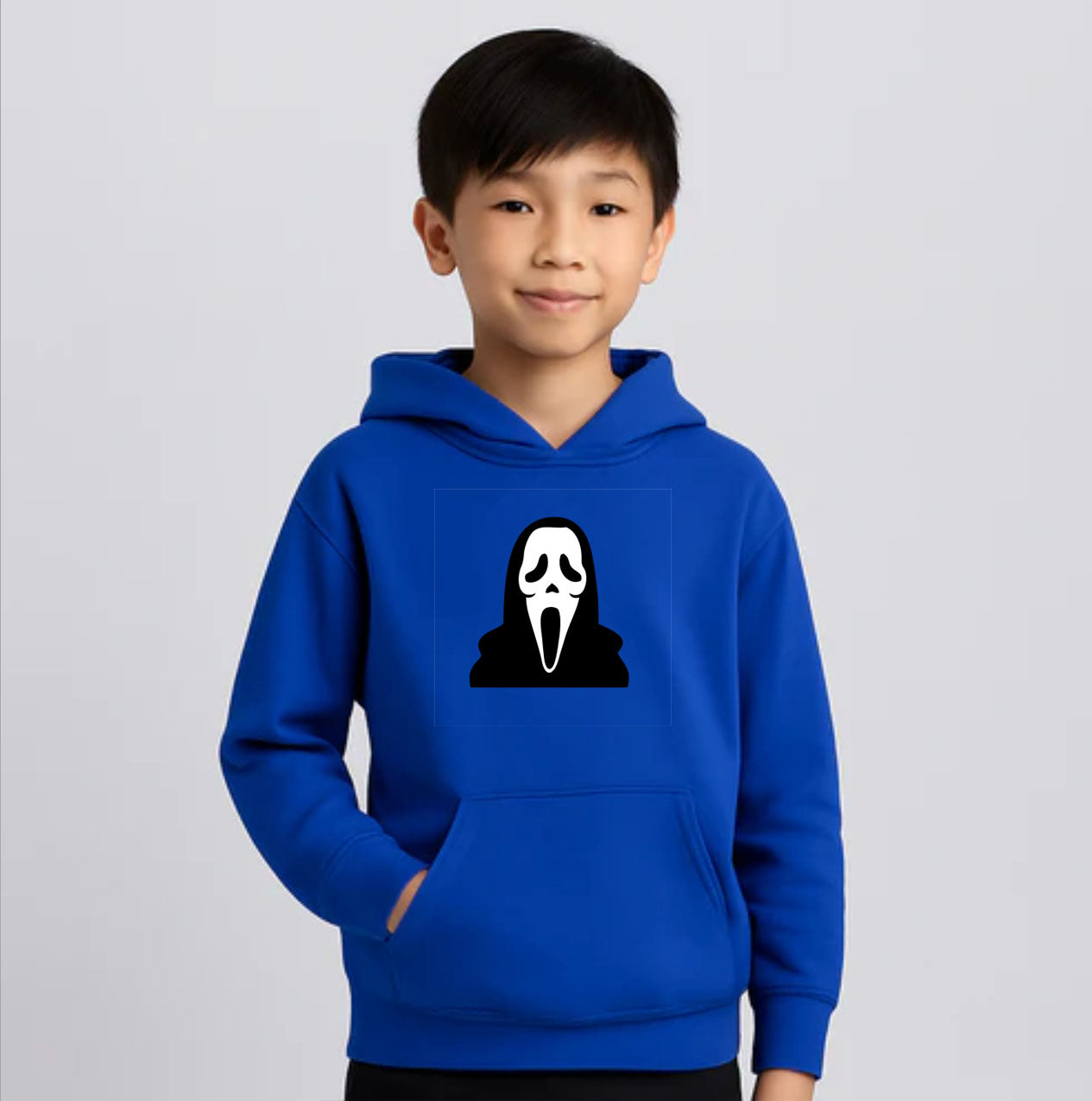 Youth Kids Scream Ghostface Pullover Hoodie