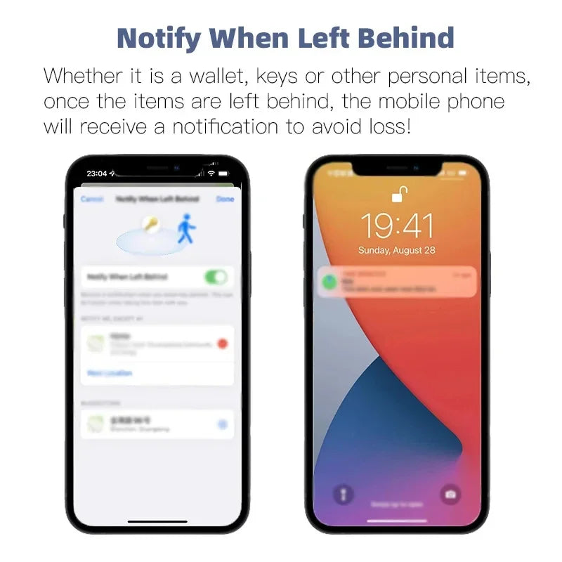 Mini Bluetooth GPS Tracker Compatible with Apple Find My - Anti-Lost Smart Tag for Kids, Pets, Wallets & More