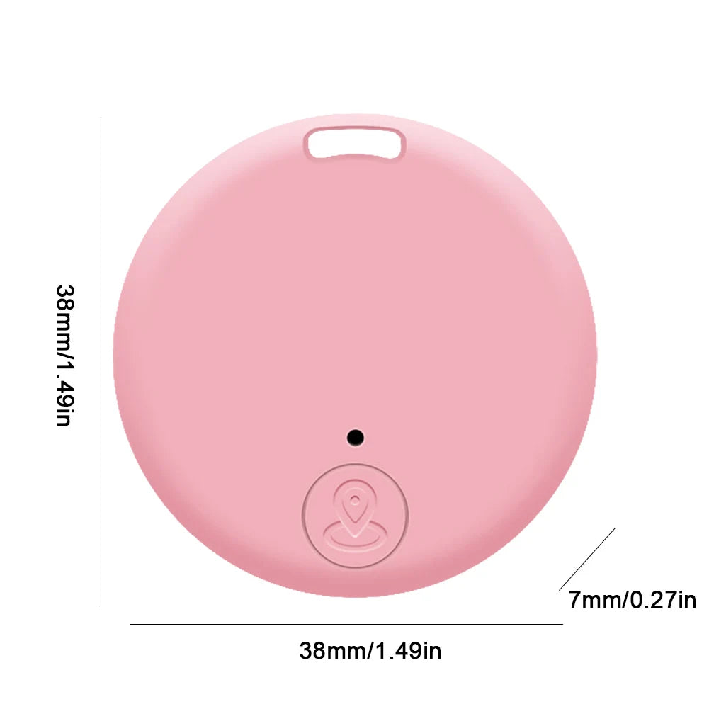 Compact Bluetooth GPS Tracker & Smart Tag – Anti-Lost Device for Keys, Wallets, Bags, and More